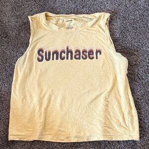 Yellow Sunchaser Tank Top